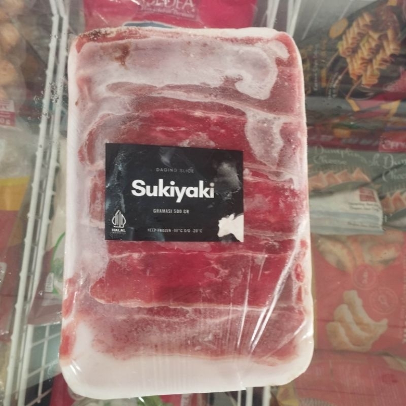 

daging / beef slice sukiyaki low fat