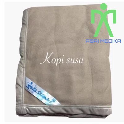 Selimut Flanel Polos Tebal Hotel Klinik Rumah Sakit Kos Kosan Asrama 160x200  Yatis Hospital Blanket
