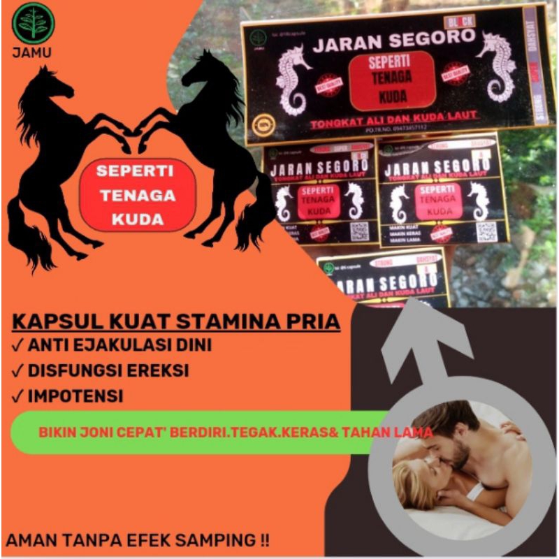 Pembesar mr p..ampuh(jaran segoro black) kuat keras tahan lama