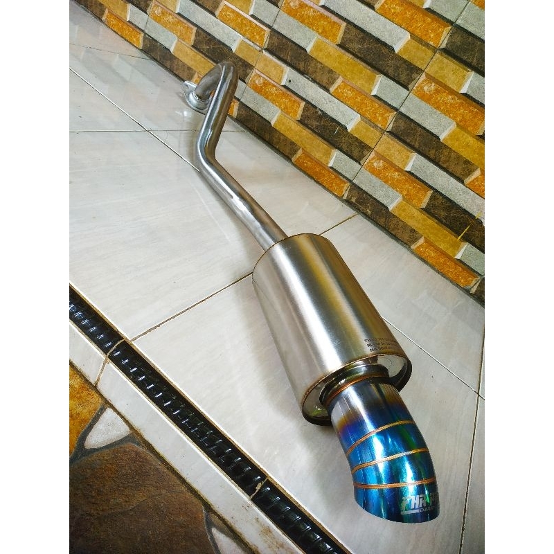 Knalpot Bolt On Honda Jazz Ge8 RS Original FHR PRO exhaust