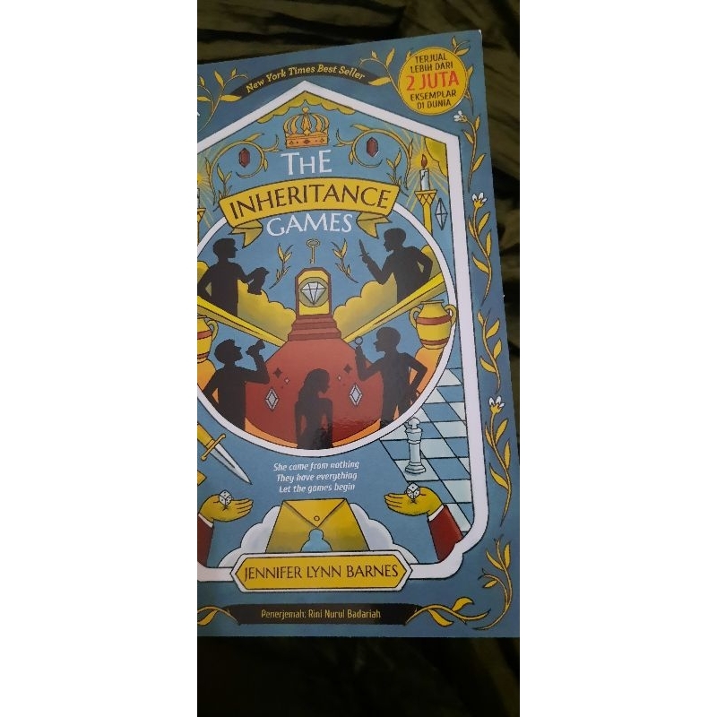 preloved the inheritance game novel