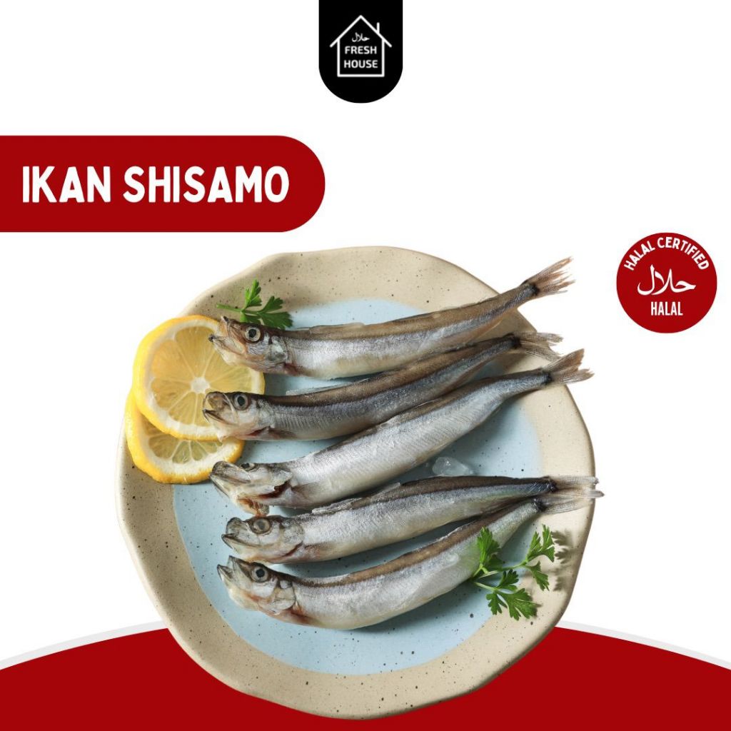 

IKAN SHISAMO ( CAPELIN ) 180 GR