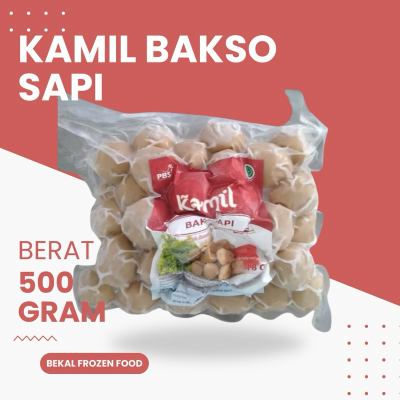 

Kamil Bakso Sapi 500gr