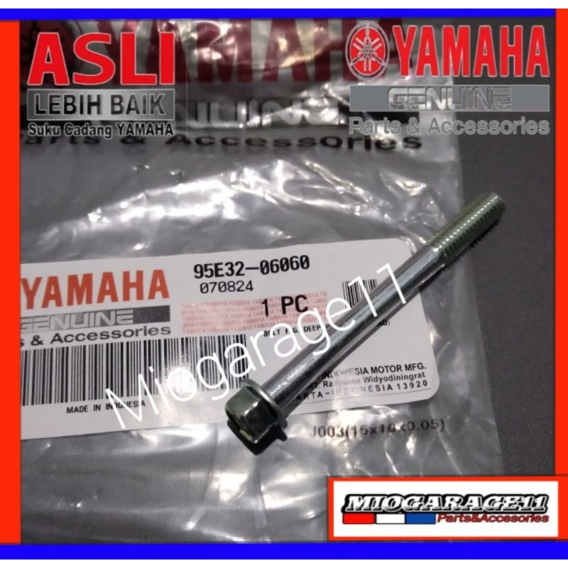 Baut Crankcase krengkes kanan Freego nmax 155 new Lexi 125 original 95E32-06060