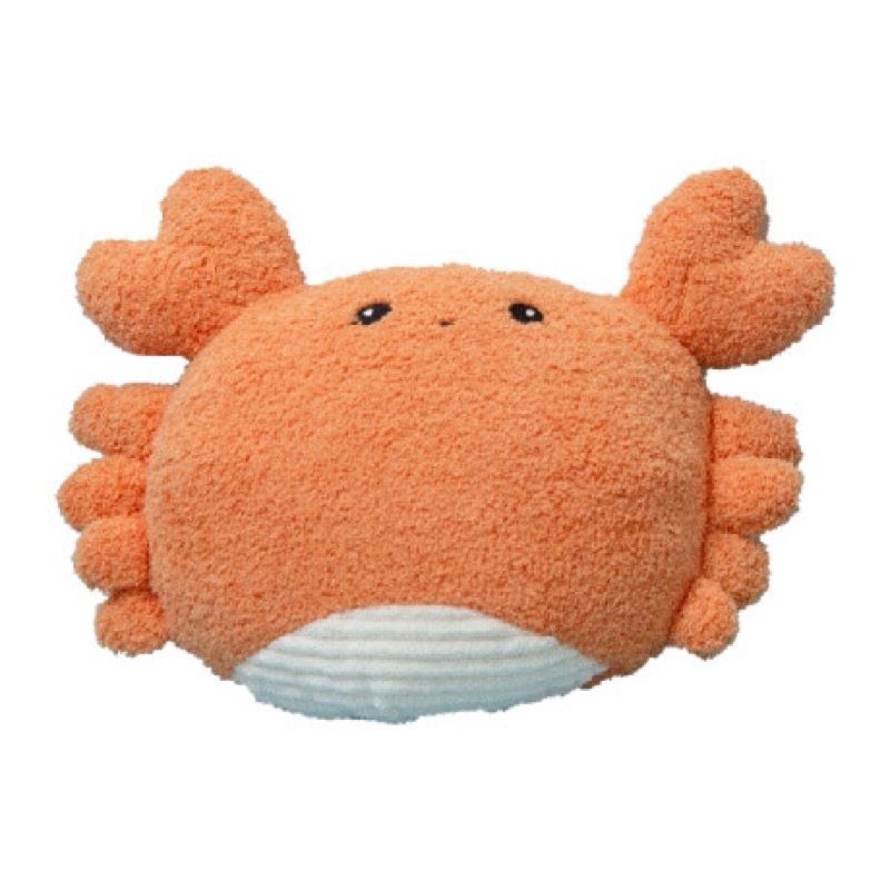 Miniso Ocean series Crab 25cm plush toy dolphin shark seahorse / boneka kepiting anjing laut hiu lum