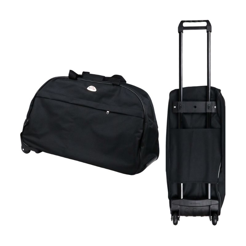 Semor Koper Duffel Tas Koper Duffel Travel Bag dengan Trolley untuk Bepergian