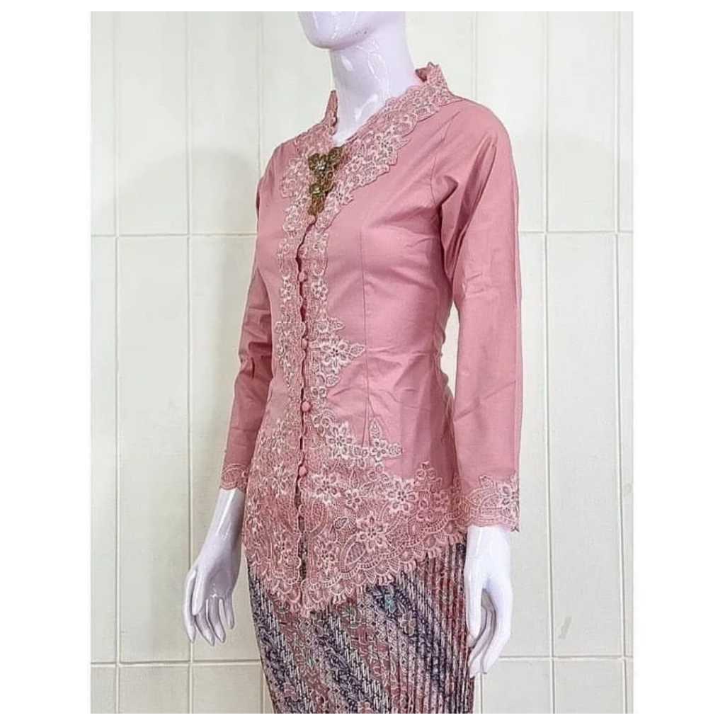 ATASAN KEBAYA ENCIM KARTINI FREE HIJAB | KEBAYA MODERN | KEBAYA WISUDA | KEBAYA PESTA | KEBAYA KEKIN