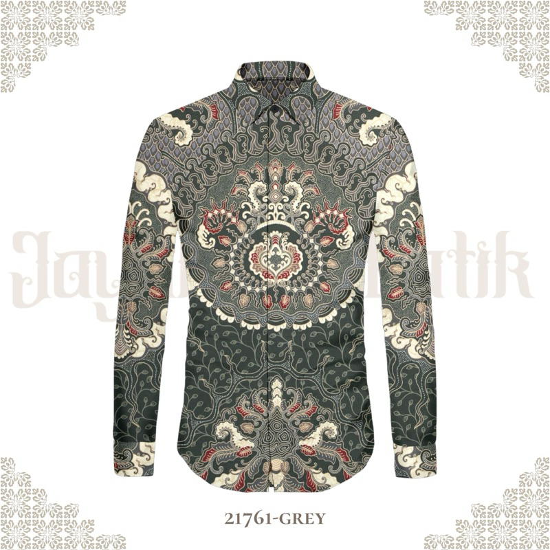 Batik ganesha 21761 grey
