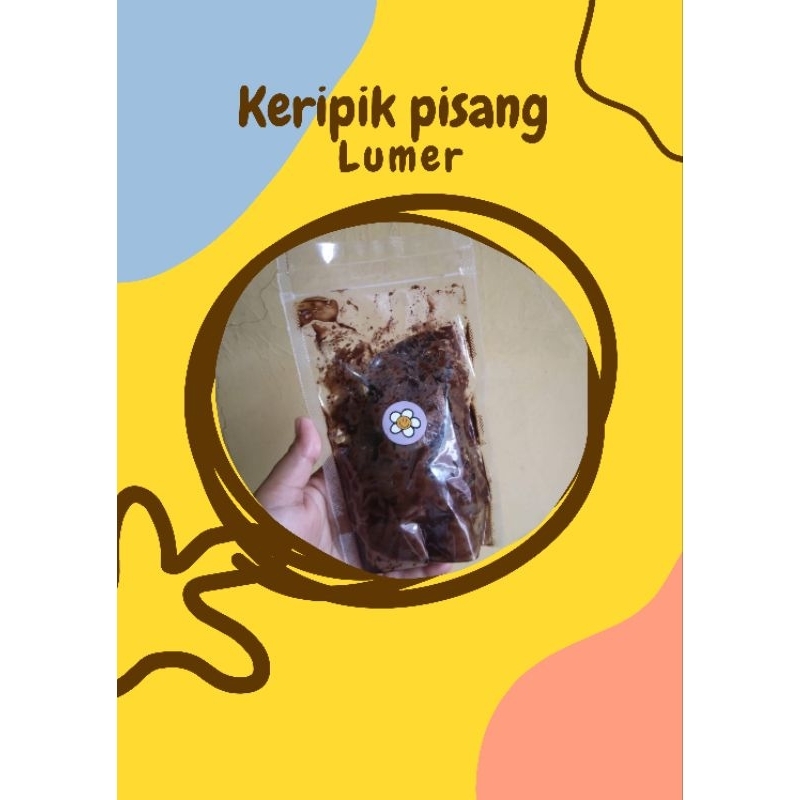 

Keripik pisang lumer By Ruka | Berat 100 gr | uk pouch 12x20