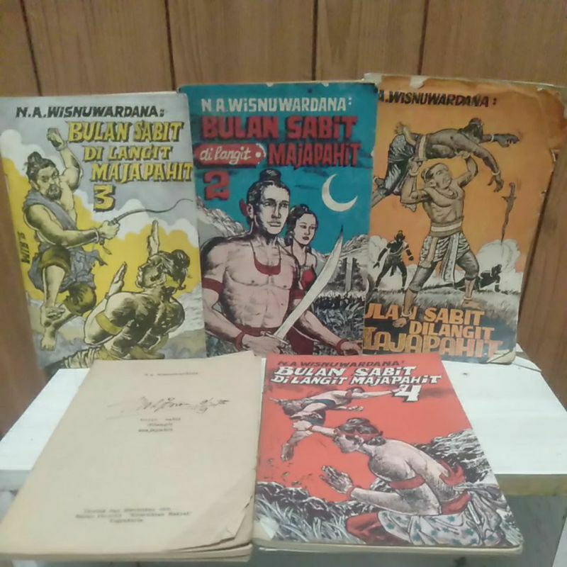cersil lawas,jadul BULAN SABIT DILANGIT MAJAPAHIT 1-5 wisnuwardana