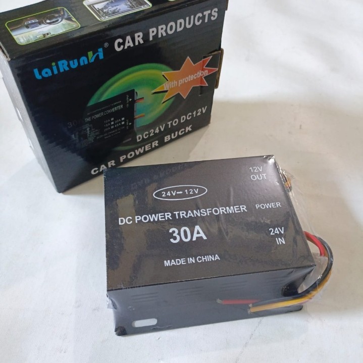 conventer 24 volt DC ke 12 volt DC power 30 Ampere