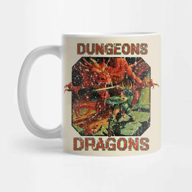 Mug Gelas | Hadiah | Hampers | Vintage dungeons and dragons Dungeons And Dragons Mug