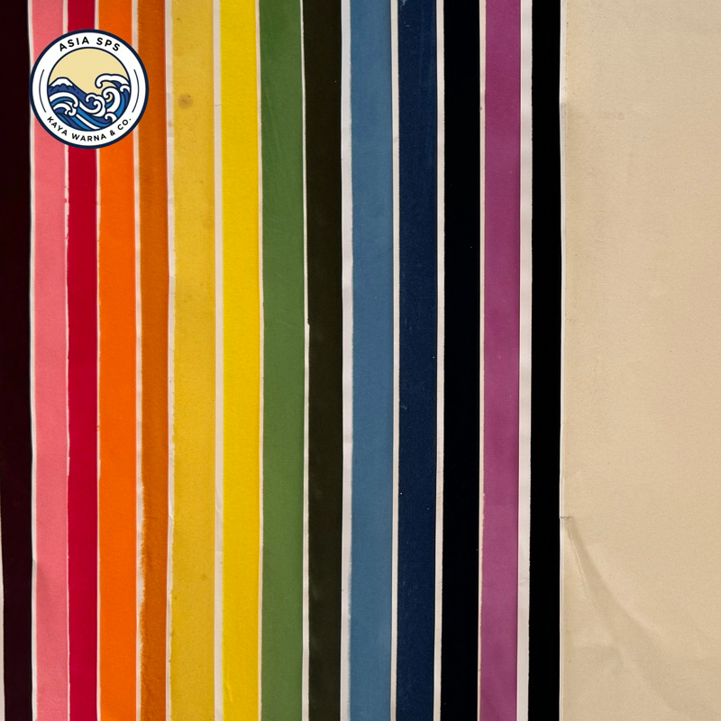 

Kertas Flocking Beludru Warna Lembaran (53 x 38cm)