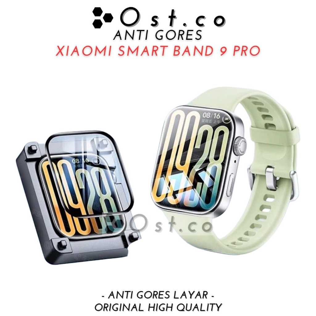 Anti Gores Redmi Band 9 PRO Screen Protector Xiaomi Smart Band 9 PRO Anti Gores Mi Band 9 PRO