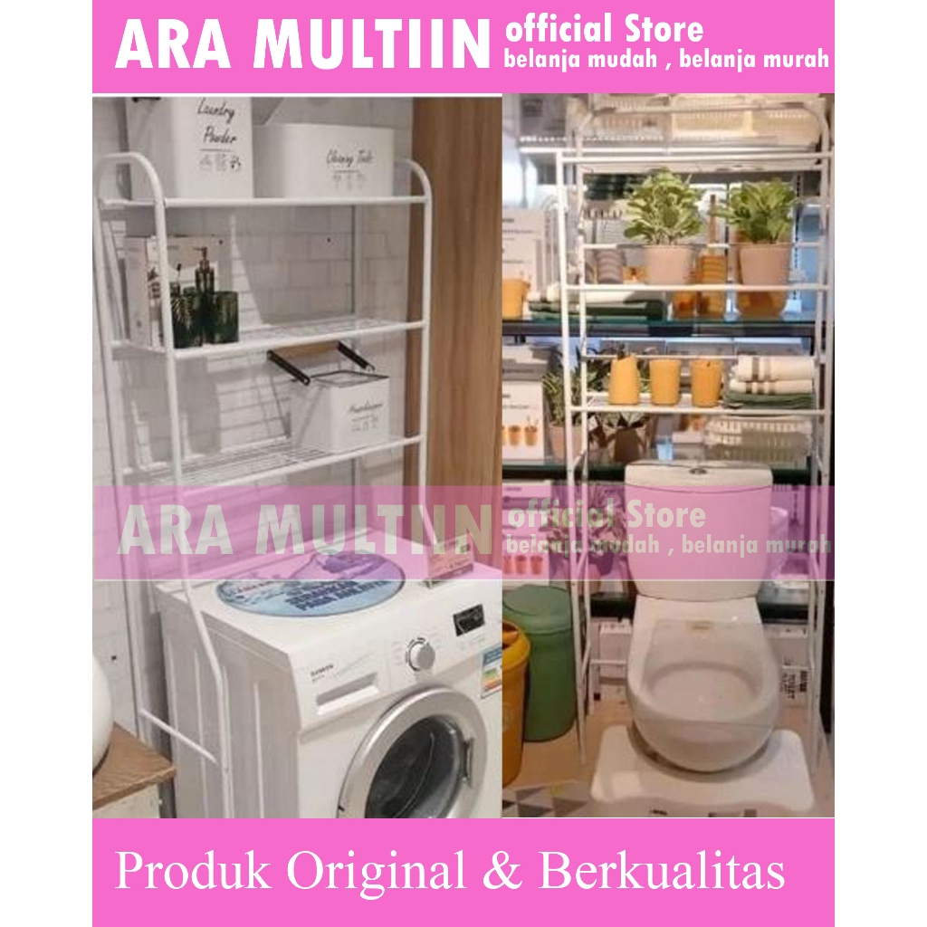 Rak Mesin Cuci & toilet Informa serbaguna