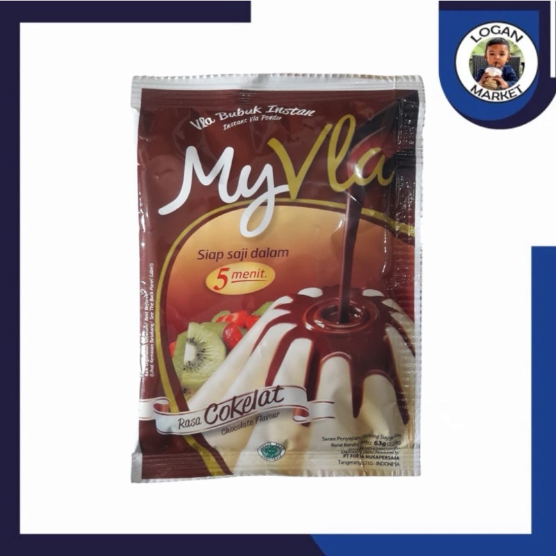 

Nutrijel Nutrijell MyVla My Vla Coklat 63gram 63 gram