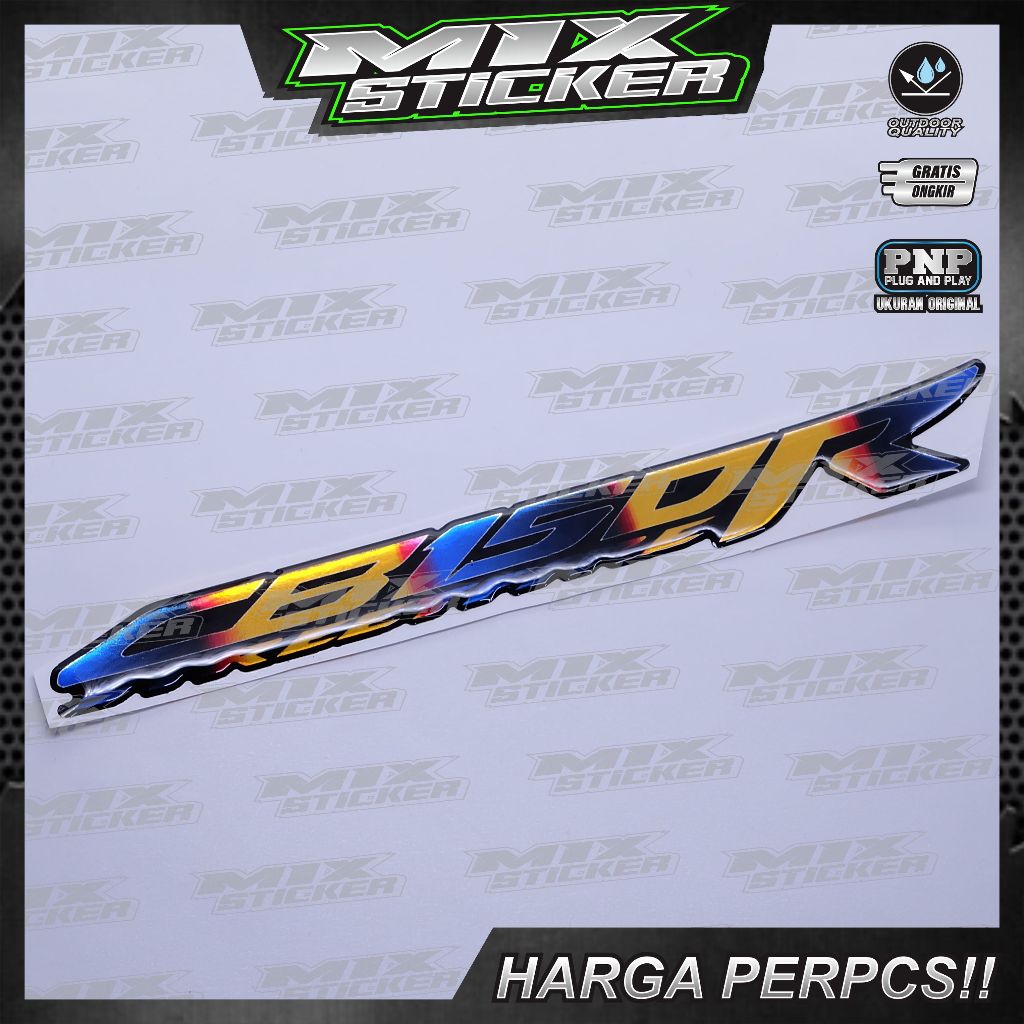 Emblem honda cb150r / emblem timbul honda cb150 / emblem titanium honda cb150r / emblem honda cb150 