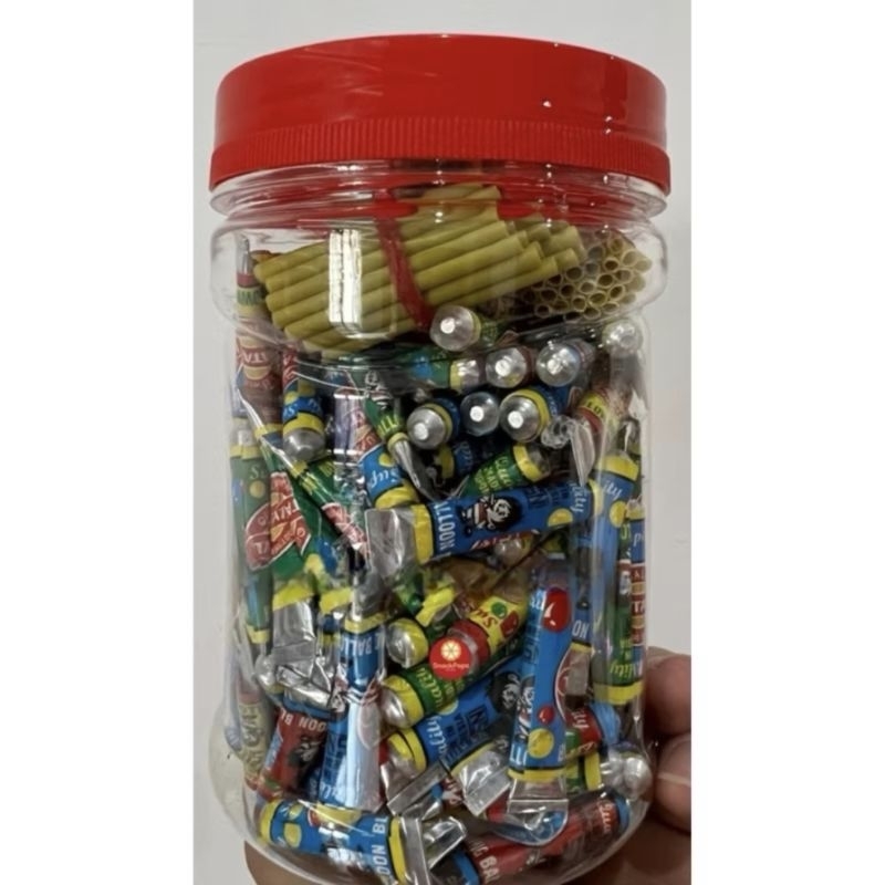 BALON TATATA TOPLES ISI 200 PCS/MAINAN JADUL TIUP TATA TOPLES