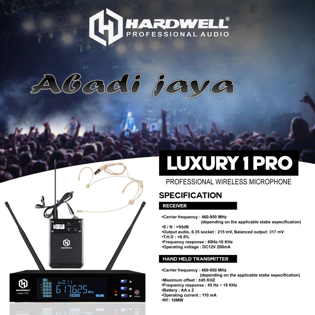 Hardwell Luxury 1 Pro Microphone Professional Audio