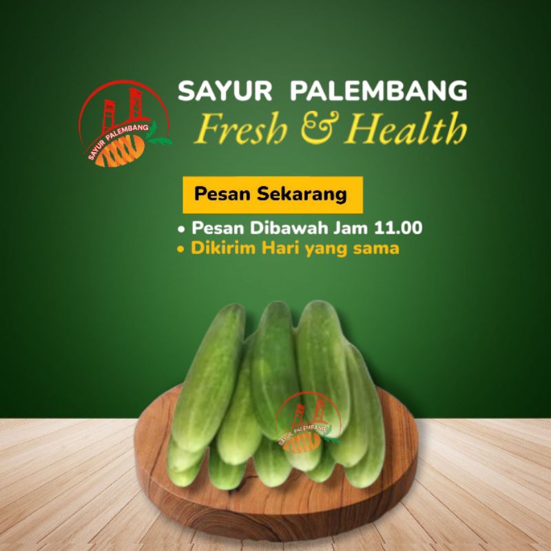 

Timun Segar 1Kg - Sayur Palembang