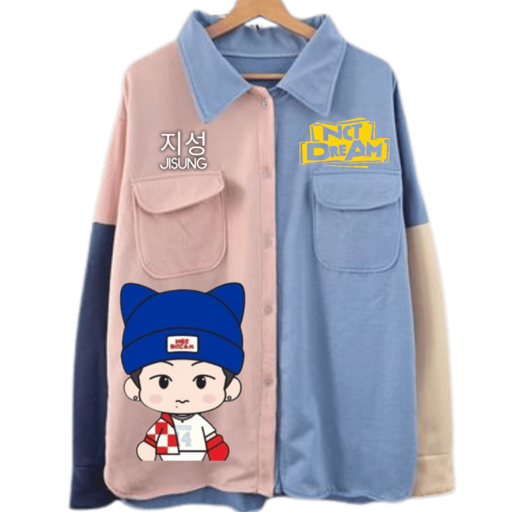 JAKET CHIBI JISUNG NCT DREAM chibI CROP DAN BASIC JAKET carakter personal desain Bisa custom / bebas