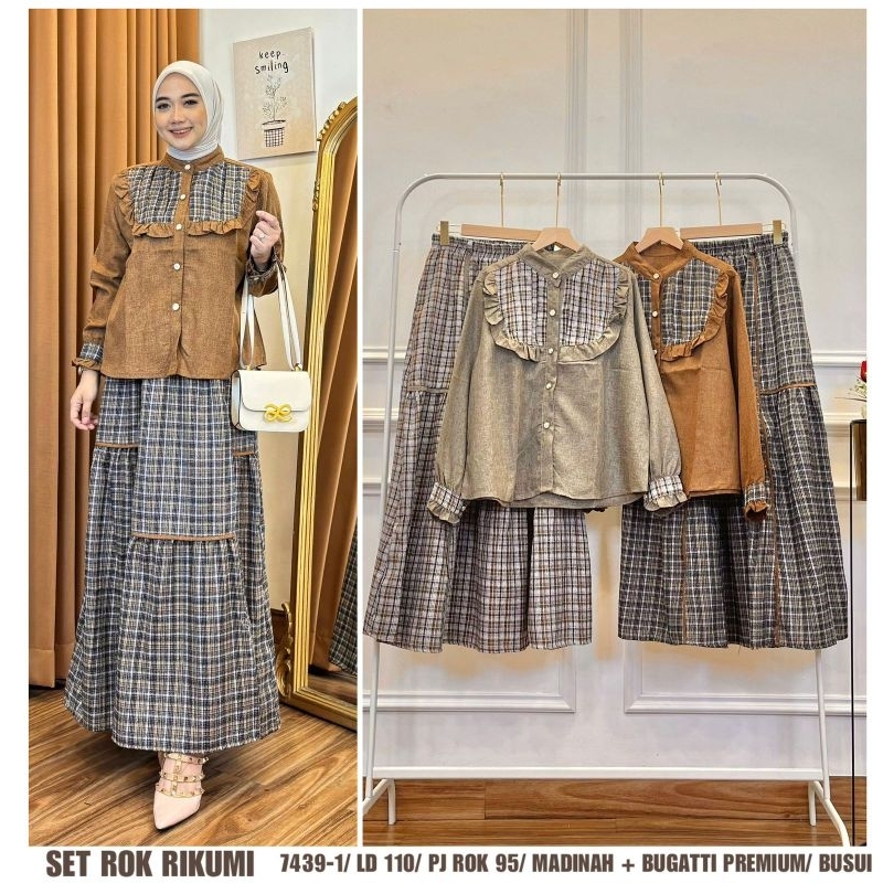Set Rok Kotak Katun Madinah Ld 110