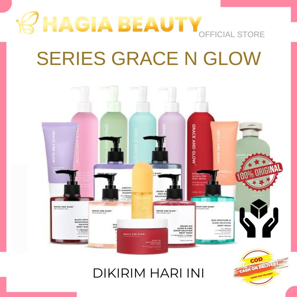 GRACE AND GLOW BODY WASH - SABUN PENGHILANG JERAWAT BADAN