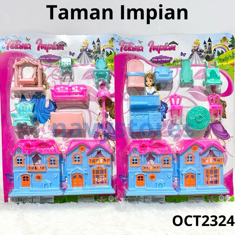 MAINAN RUMAH RUMAHAN TAMAN IMPIAN MINIATUR