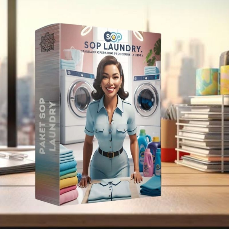 Paket SOP Usaha Laundry - Draft Standar Operasional Prosedur Usaha Laundry