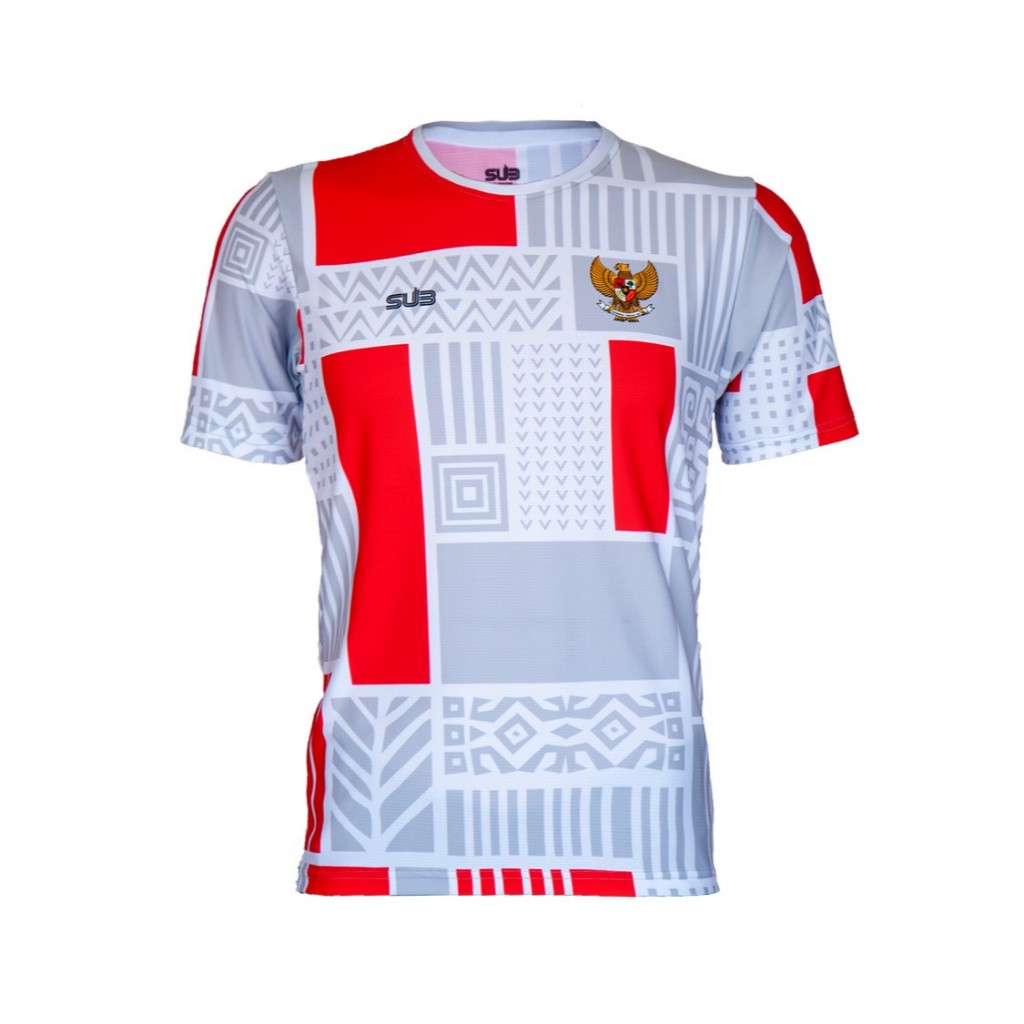 SUB JERSEY INDONESIA 2024 UNISEX RUNNING JERSEY SHORT SLEEVE JERSEY LARI