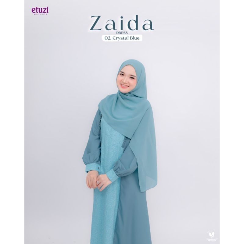 Gamis Toyobo Mix Katun Jepang Zaida Dress By Attin Hijab
