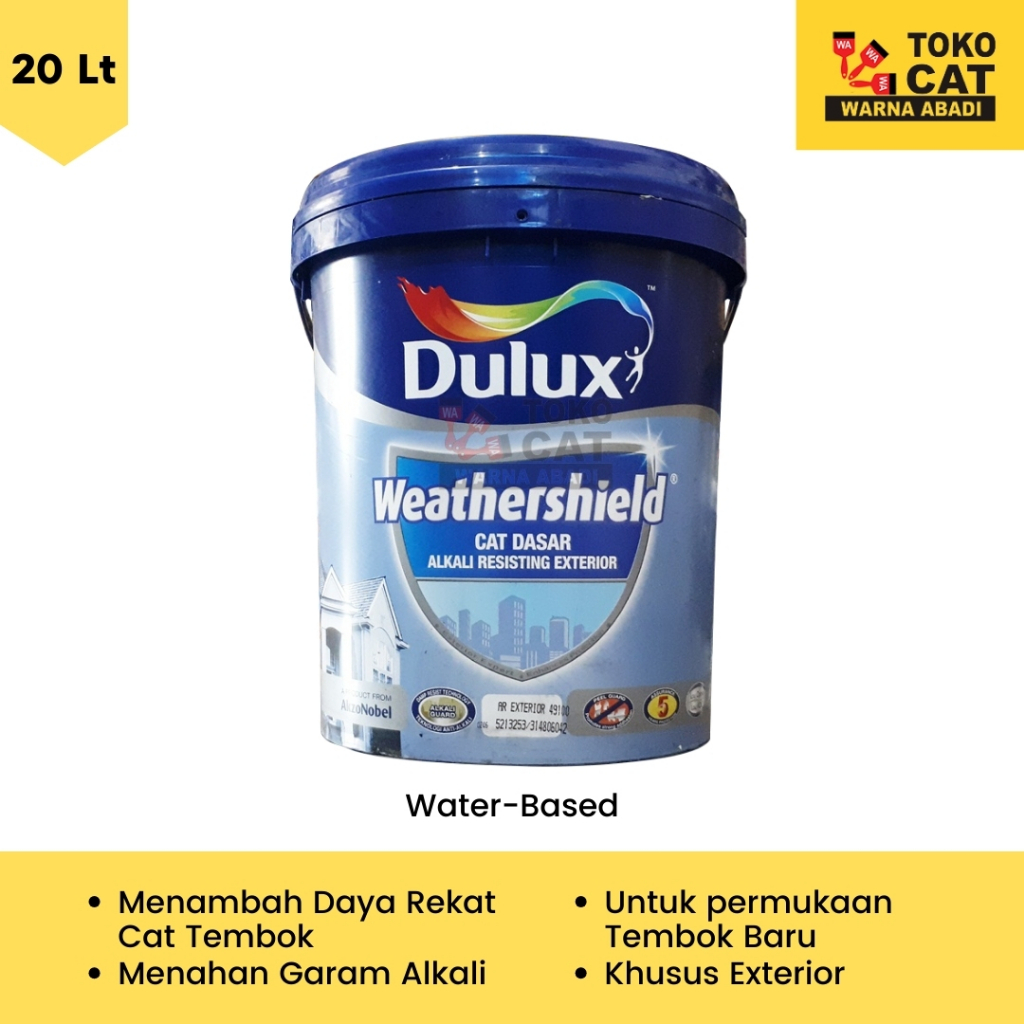 Cat Alkali Sealer Dulux Wheatershield 20 Liter / Cat Dasar