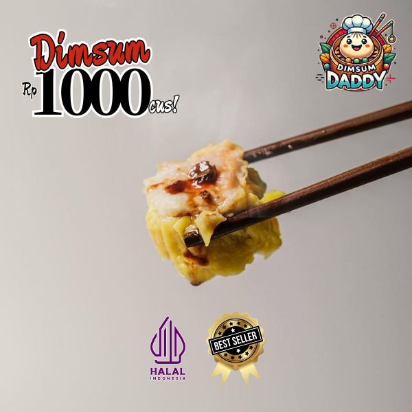 

Dimsum Ayam Halal Mini Isi 30 pcs