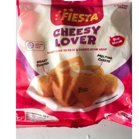 

Fiesta Nugget Cheesy Lover (400gr)