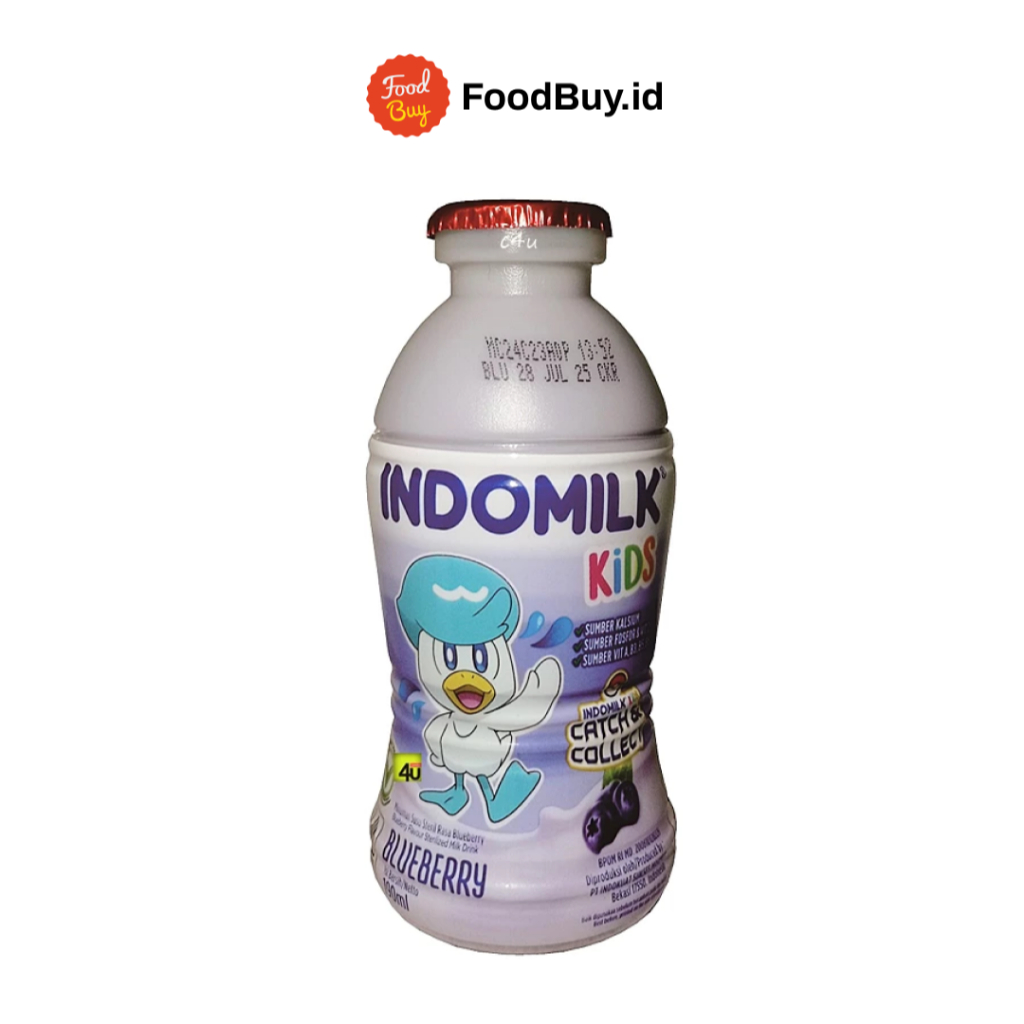 

Indomilk Kids Susu Rasa Blueberry 190ml