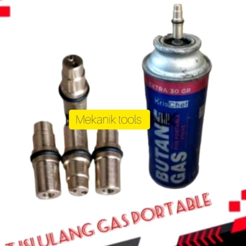 alat isi ulang gas portabel refil gas