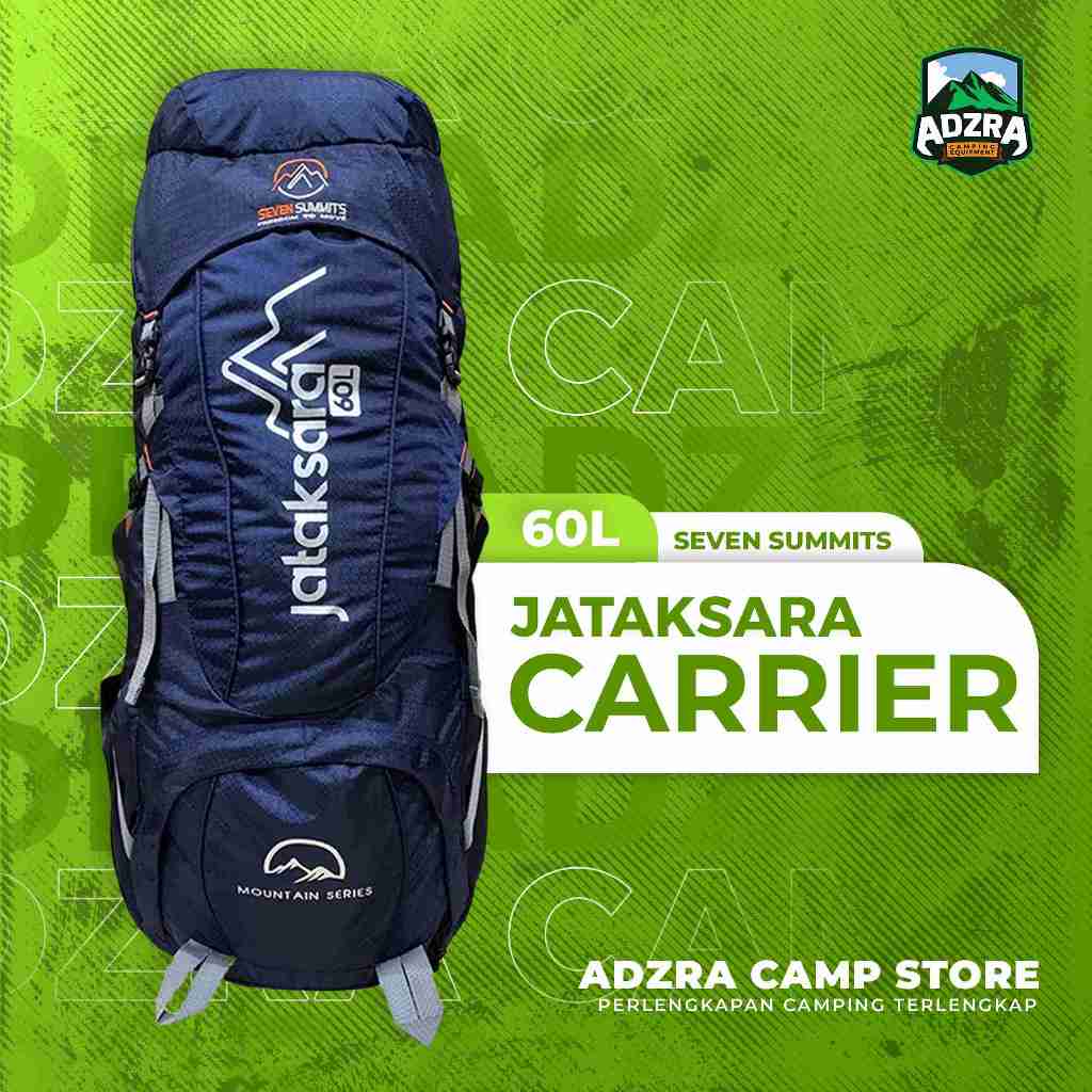 CARRIER JATAKSARA 60L | Carrier Seven Summits Jataksara 60L | Tas Gunung | Keril Gunung | Tas Campin