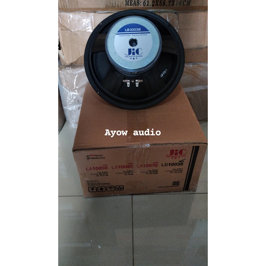 Speaker 10 Inch JIC LB 10038 LB10038