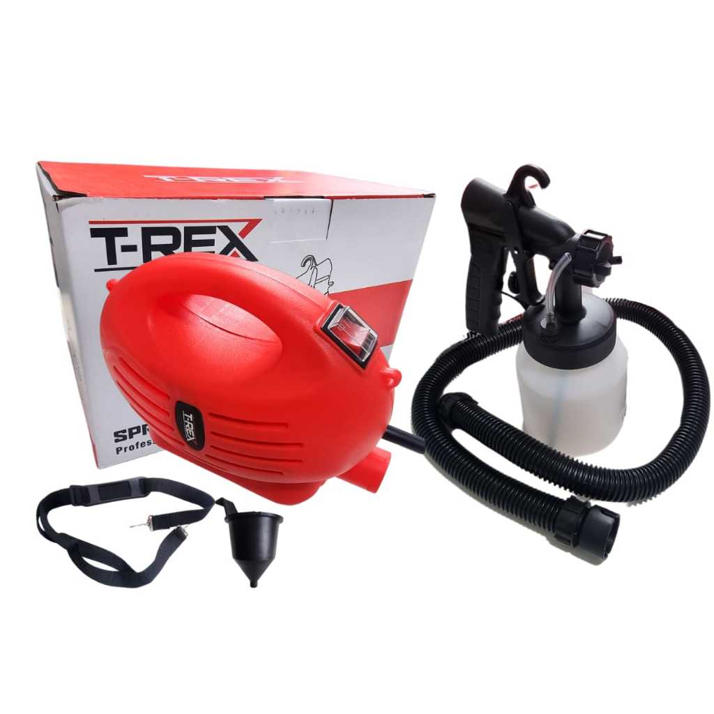 Paint Zoom Compressor Spray Gun Kompresor Mini Airbrush Alat Cat Mesin Semprot Listrik Murah