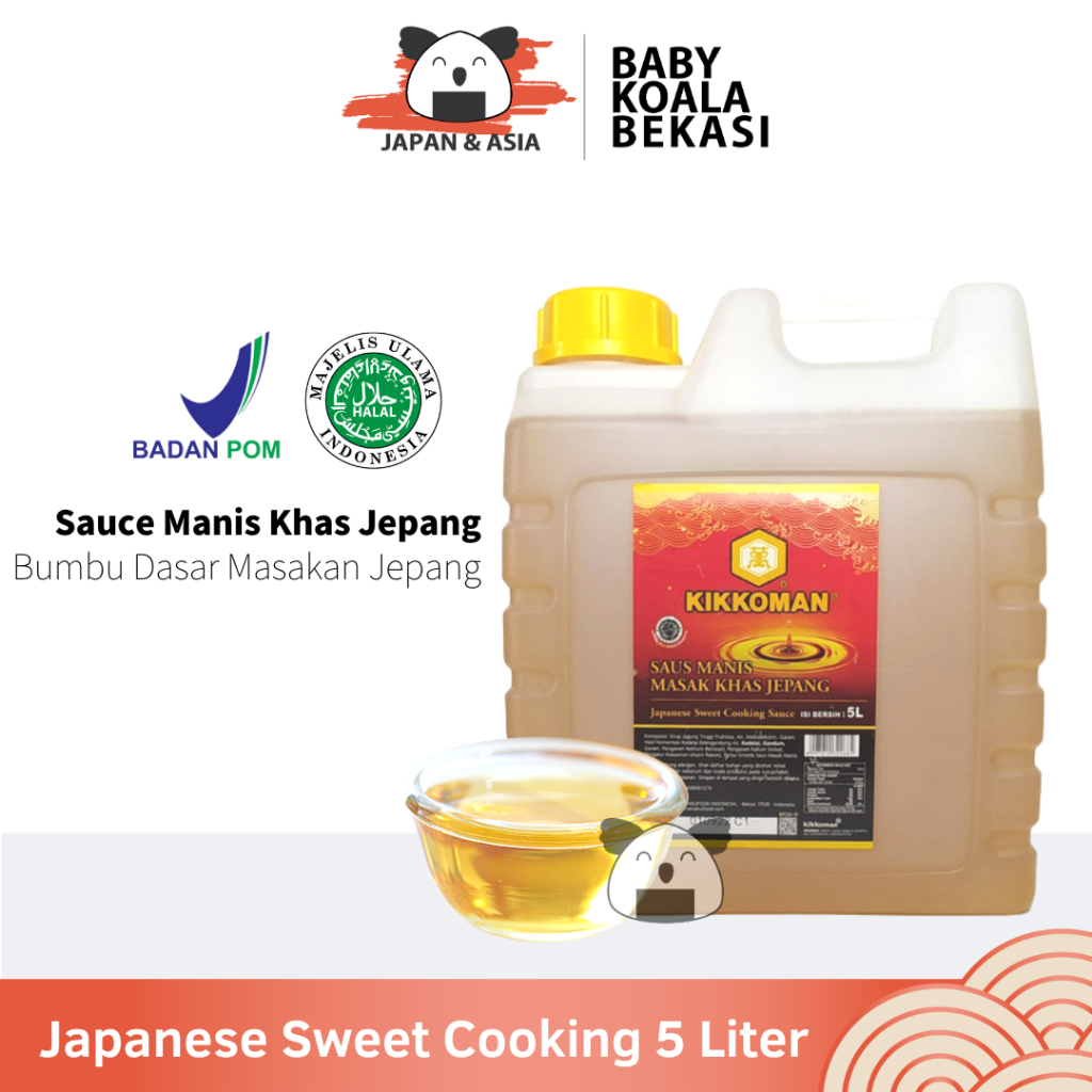 

KIKKOMAN Japanese Sweet Seasoning 5 Liter Halal / Pengganti Mirin - Bekasi