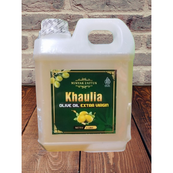 

Minyak Zaitun Olive Oil Extra Virgin Khaulia 1 Liter Termurah