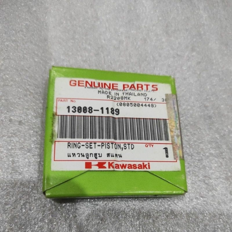 Ring Set Piston STD kawasaki BLITZ BLITZ-R 13008-1189 original KGP