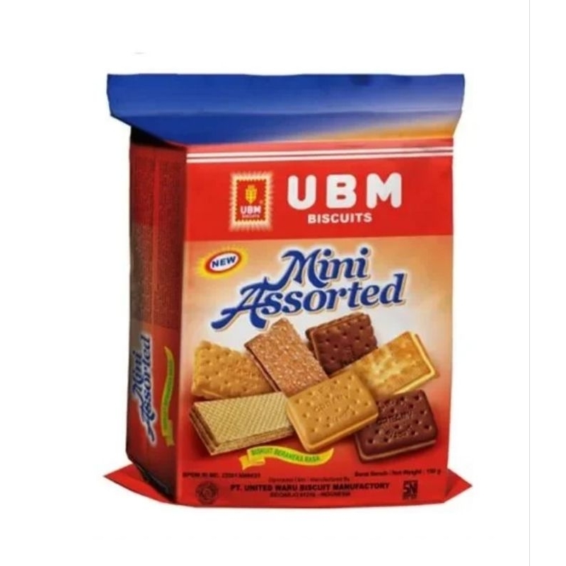 

UBM Biskuit Mini Assorted 150 gram