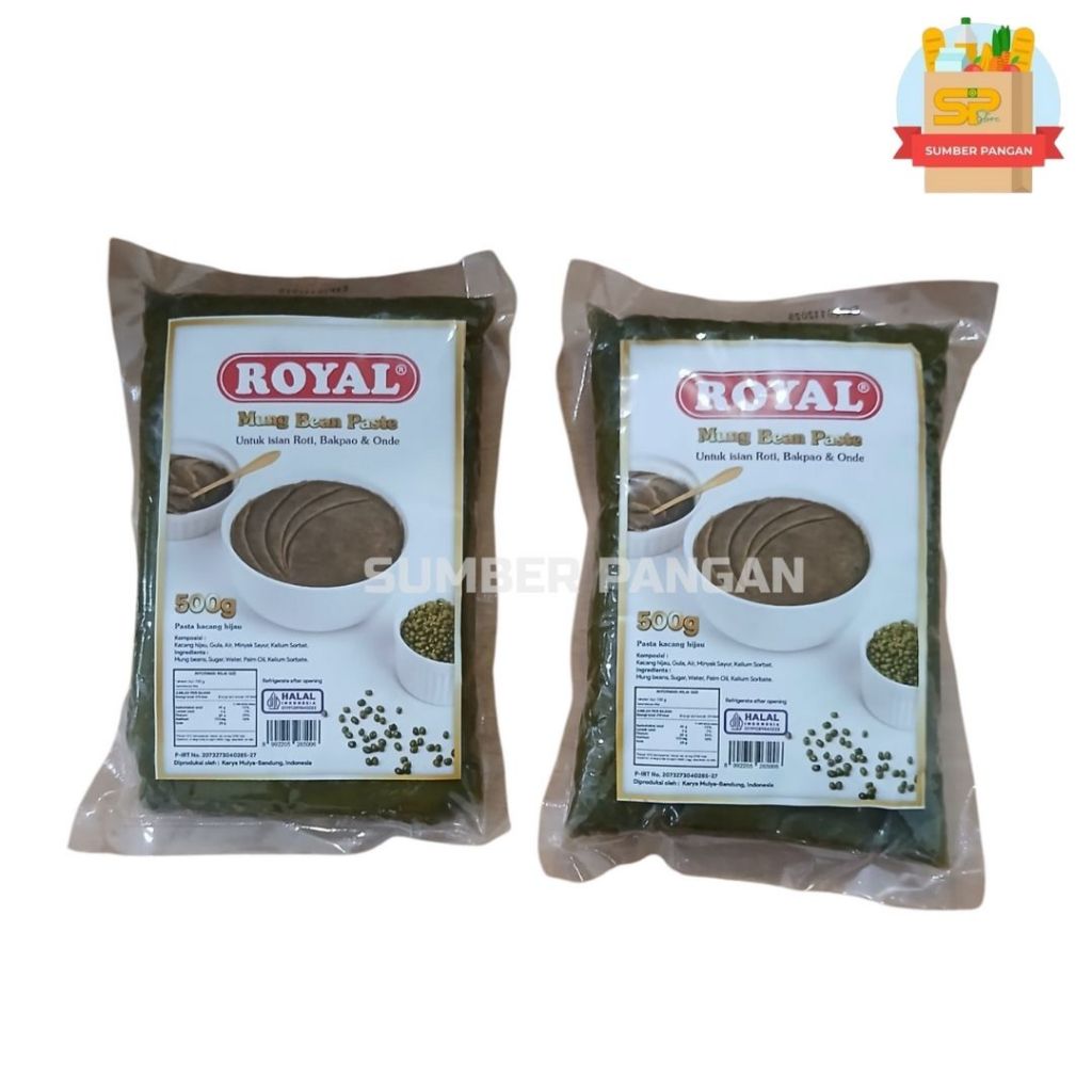 

Selai Kacang Hijau "ROYAL" MungBean @500gr / Selai Kacang Hijau @500gr