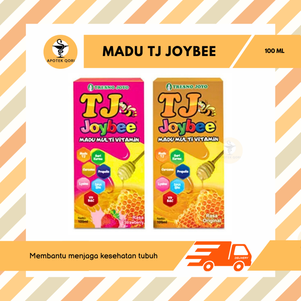 

MADU TJ JOYBEE + MULTIVITAMIN 100 ML/NAFSU MAKAN ANAK