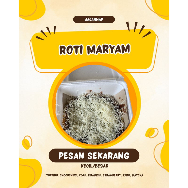 

(Instan Malang) Roti maryam/roti canai/roti arab/ roti maryam goreng