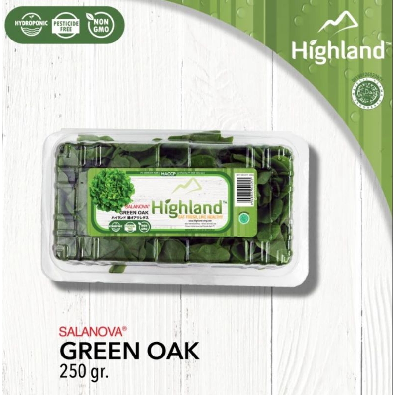 

Green Oak Leaf 250-500gr