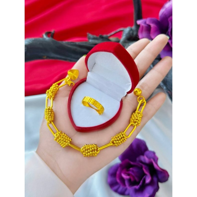 Perhiasan Mas Bangkok lapis emas 99% mirip emas asli