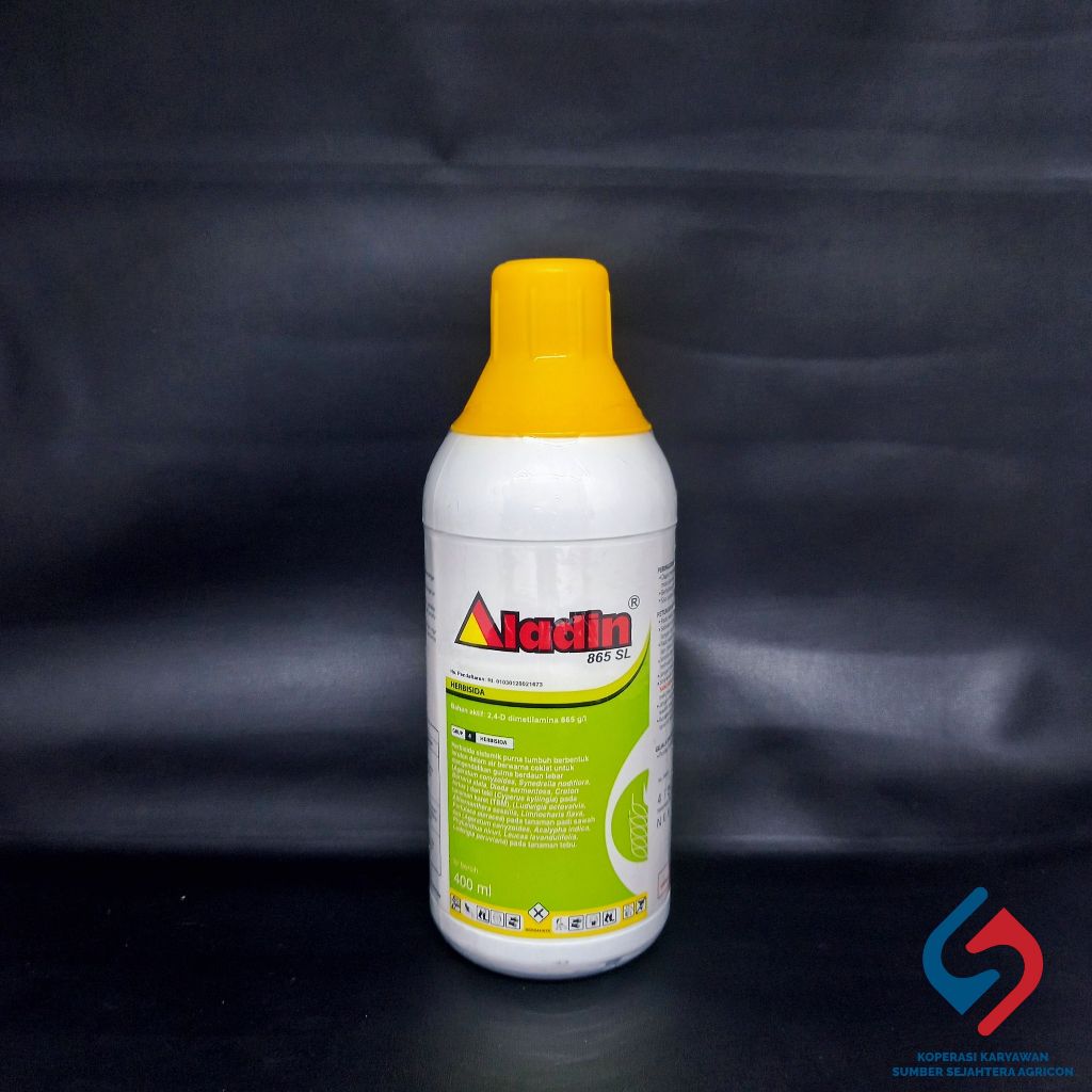 ALADIN 865 SL 400 ml Herbisida Pengendali Gulma Berdaun Lebar