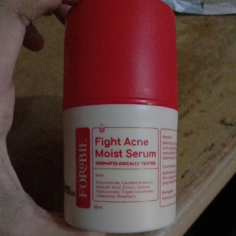 Moisturizer Forebie